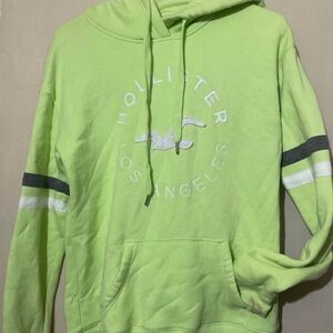 Lime Green Hollister Hoodie